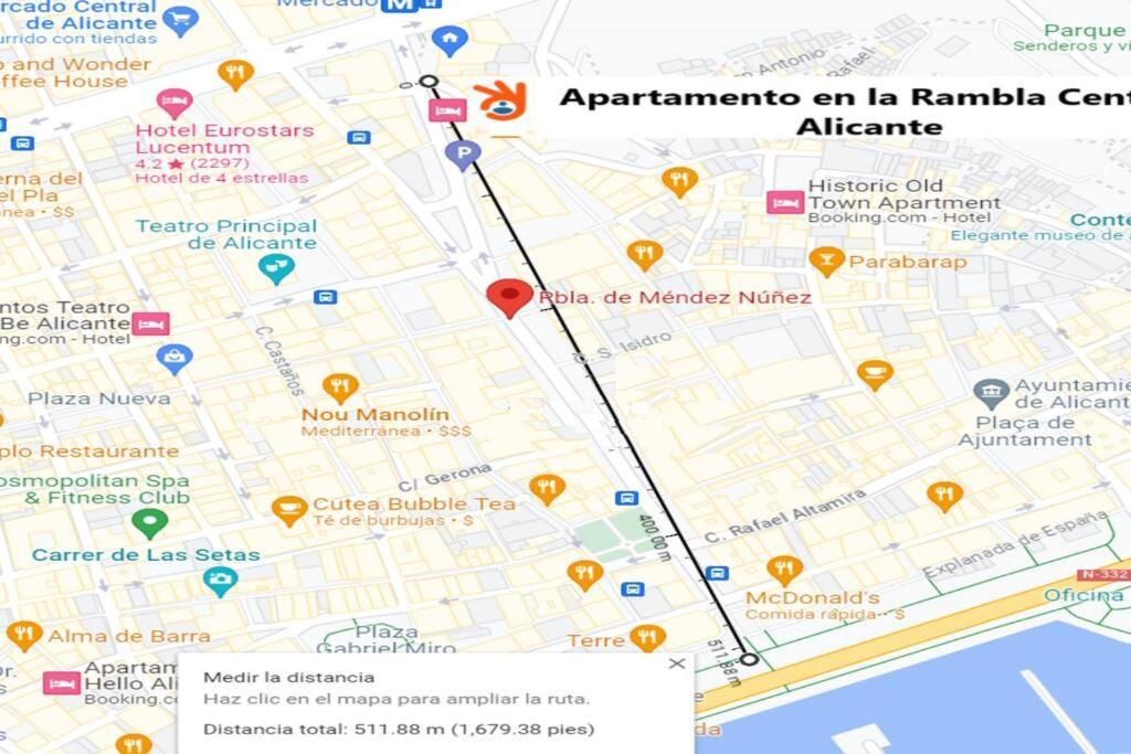 Apartamento Centro Rambla Alicante A Εξωτερικό φωτογραφία