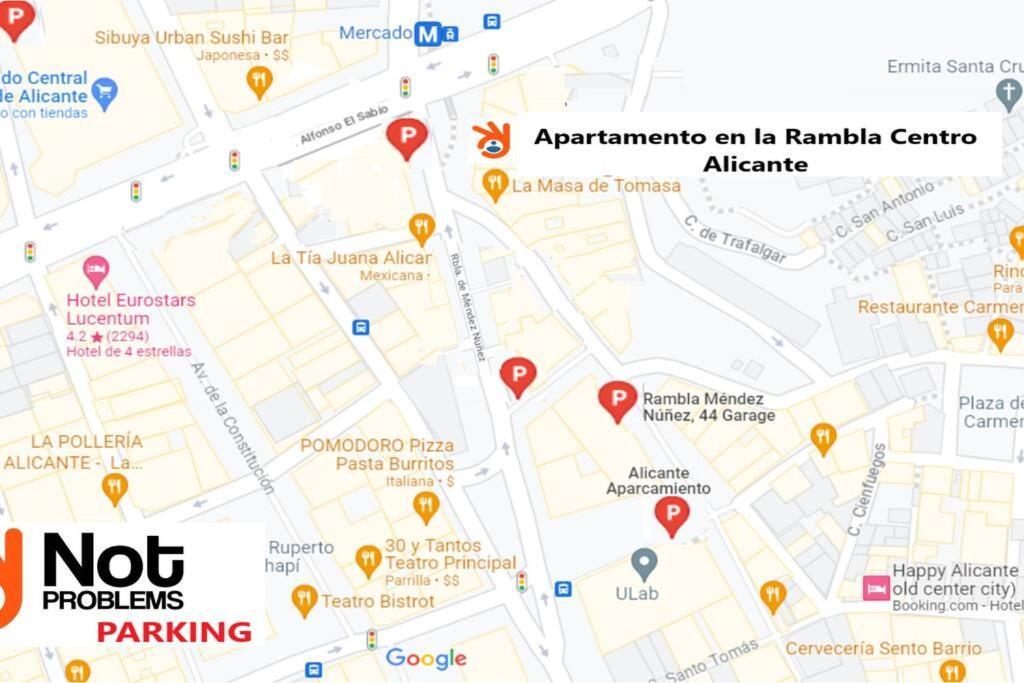 Apartamento Centro Rambla Alicante A Εξωτερικό φωτογραφία