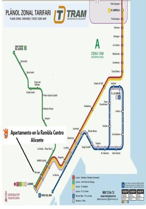 Apartamento Centro Rambla Alicante A Εξωτερικό φωτογραφία